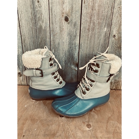 SPERRY for J.CREW shearwater buckle winter boots - Picture 2 of 14